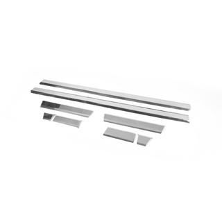 Juego de Molduras de Puerta Acero Inoxidable Peugeot Boxer 2006-2025 foto 3