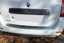 Renault Logan MCV 2013-2022 Moldura maletero acero inoxidable Carmos - Acero Inoxidable Turco foto 2
