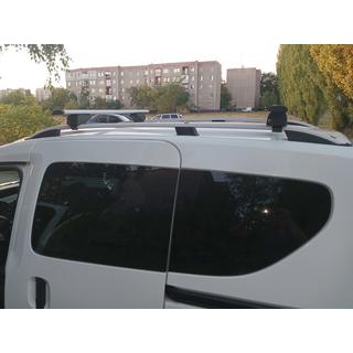 Barras de techo transversales para rieles de techo estándar con llave Wizard V1 (2 uds) foto 2