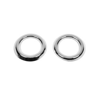 Cubiertas para faros antiniebla 2014-2018 (2 uds, acero inoxidable) foto 2