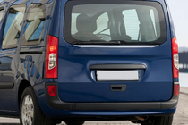 Mercedes Citan 2013-2021 Moldura de cristal del maletero acero inoxidable foto 1