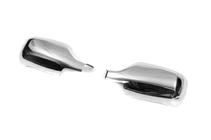 Renault Clio III 2005-2012 Cubiertas de Espejos (2 uds., Acero Inoxidable) foto 3