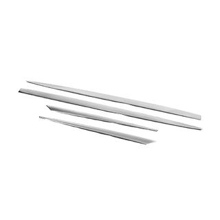 Molduras de puerta acero inoxidable (HB, 4 uds) Renault Megane III 2009-2016 foto 3