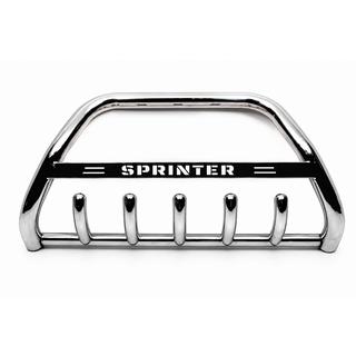 Defensa Delantera WT003 (Acero Inoxidable) Mercedes Sprinter W906 2006–2018 foto 2