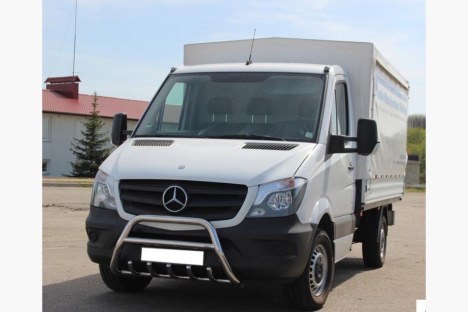 Mercedes Sprinter W906 2006–2018 Defensa Delantera WT003 (Acero Inoxidable) 60mm, sin inscripción Foto 7