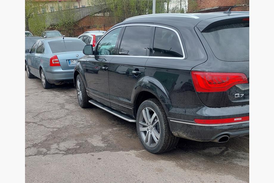 Audi Q7 2005-2015 Estribos Laterales OEM (2 uds., Aluminio) Foto 8