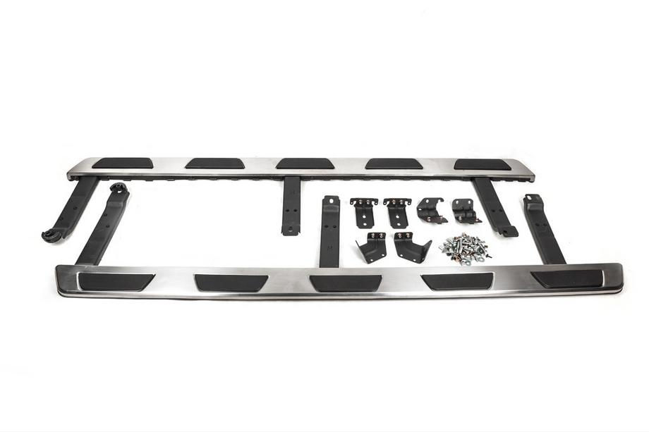 Audi Q7 2005-2015 Estribos Laterales OEM (2 uds., Aluminio) Foto 3