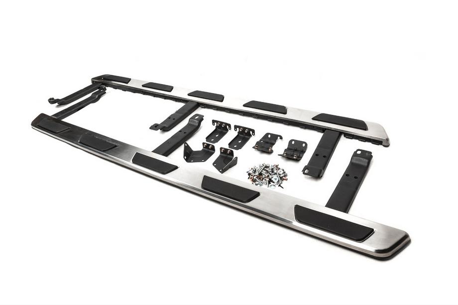 Audi Q7 2005-2015 Estribos Laterales OEM (2 uds., Aluminio) Foto 5