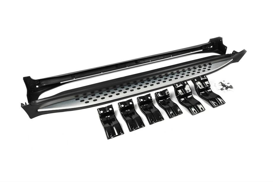 Chevrolet Captiva 2006-2019 Estribos Laterales Niken-BMW-Style (2 uds., Aluminio) Foto 3