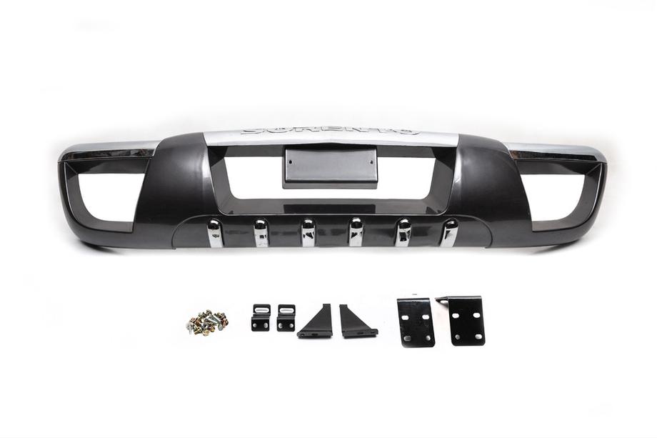 Kia Sorento I BL 2002-2009 Splitter delantero F001 (plástico) Foto 2