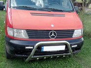 Mercedes Vito W638 1996-2003 Defensa Delantera WT003/4 (Acero Inoxidable) sin inscripción, 51mm foto 8