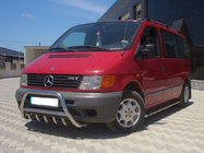 Mercedes Vito W638 1996-2003 Defensa Delantera WT003/4 (Acero Inoxidable) sin inscripción, 51mm foto 5