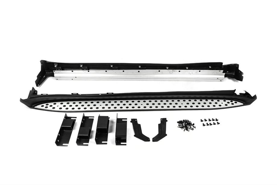Mercedes ML W164 2005-2011 Estribos Laterales OEM (2 uds., Aluminio) Foto 16