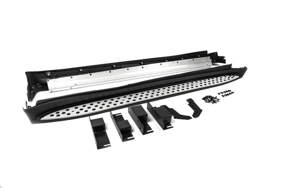 Mercedes ML W164 2005-2011 Estribos Laterales OEM (2 uds., Aluminio) Foto 17