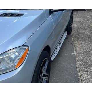 Estribos Diseño Original (2 uds., Aluminio) Mercedes GLE/ML сlass W166 2011-2018 foto 2