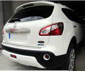 Nissan Qashqai 2007-2010 Difusor trasero Meliset (imprimado para pintar) foto 1