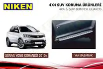SsangYong Korando 2010-2019 Estribos Laterales Niken BMW Style (2 uds., Aluminio) foto 2