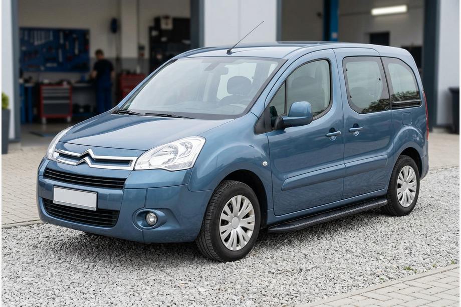 Citroen Berlingo 2008-2018 Estribos Laterales Bosphorus Black (2 uds., Aluminio) Image