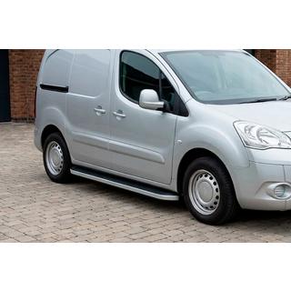 Estribos Laterales Tayga Grey (2 uds., Aluminio) Peugeot Partner Tepee 2008-2018 foto 1
