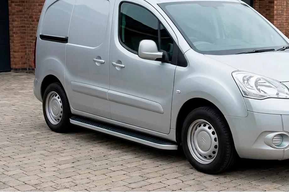 Peugeot Partner Tepee 2008-2018 Estribos Laterales Tayga Grey (2 uds., Aluminio) Image