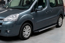 Peugeot Partner Tepee 2008-2018 Estribos Laterales Duru (2 uds., Aluminio) foto 1