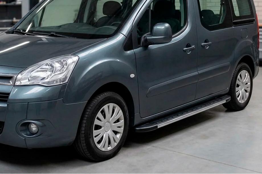 Peugeot Partner Tepee 2008-2018 Estribos Laterales Duru (2 uds., Aluminio) Image