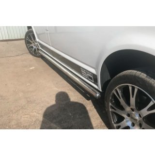 Barras Laterales (2 uds., Acero Inoxidable) Volkswagen T5 Transporter 2003-2010 foto 1