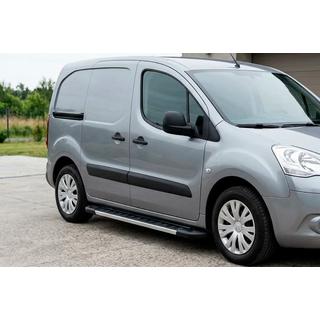 Estribos Laterales RedLine V1 (2 uds., Aluminio) Peugeot Partner Tepee 2008-2018 foto 1