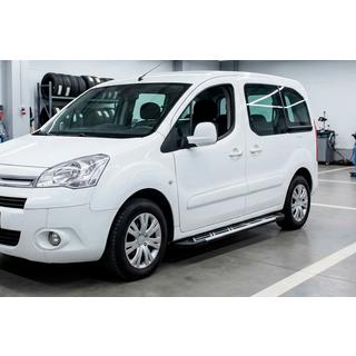 Estribos Laterales Sunrise (2 uds., Aluminio) Peugeot Partner Tepee 2008-2018 foto 1