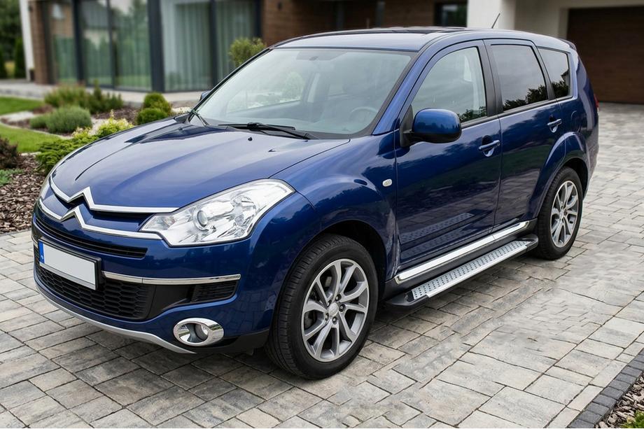 Citroen C-Crosser 2007-2013 Estribos laterales Allmond (2 uds., aluminio) Image