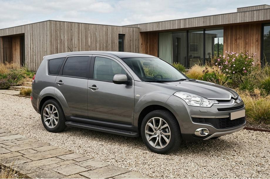 Citroen C-Crosser 2007-2013 Estribos Laterales Allmond Black (2 uds., Aluminio) Image