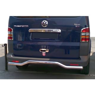 Barra trasera onda (acero inoxidable)