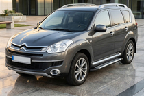 Citroen C-Crosser 2007-2013 Estribos Laterales Line (2 uds., Aluminio) foto 1