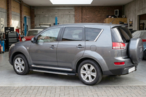 Citroen C-Crosser 2007-2013 Estribos Laterales Duru (2 uds., Aluminio) foto 1