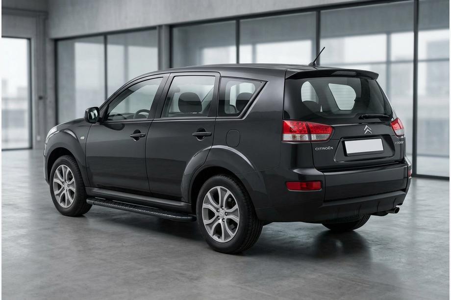 Citroen C-Crosser 2007-2013 Estribos Laterales Bosphorus Black (2 uds., Aluminio) Image