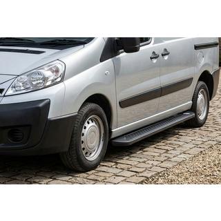 Estribos Laterales Allmond Black (2 uds., Aluminio) Peugeot Expert 2007-2016 foto 1