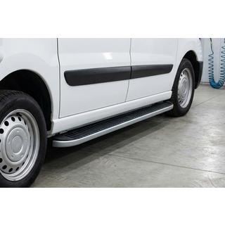 Estribos Laterales Tayga Grey (2 uds., Aluminio) Peugeot Expert 2007-2016 foto 1