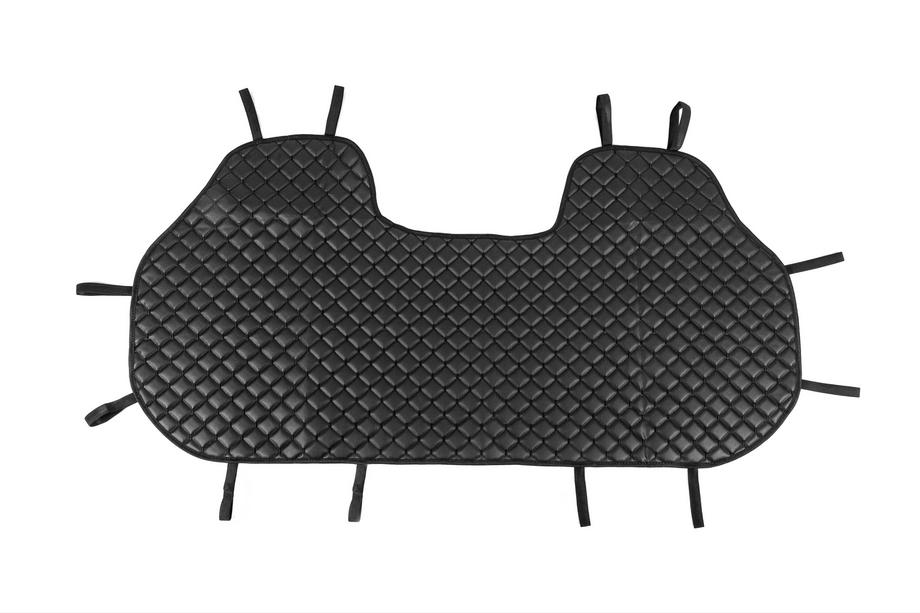 Fundas para asientos traseros ECO (Juego, Negro con costura negra) Foto 3