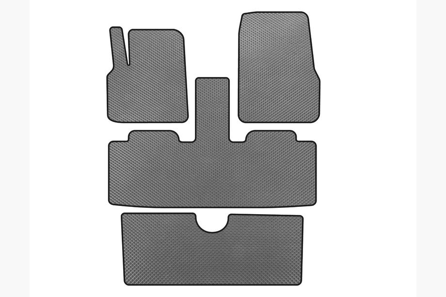 Renault Espace 2002-2014 Alfombrillas EVA (3 Filas, 7 Plazas, Gris) Image