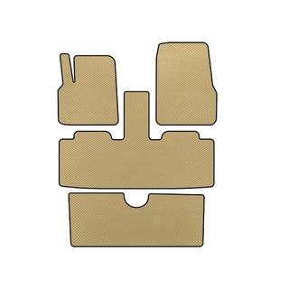 Alfombrillas EVA (3 Filas, 7 Plazas, Beige)
