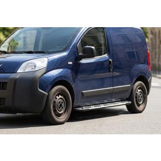 Estribos Laterales Sunrise (2 uds., Aluminio) Fiat Fiorino/Qubo 2008-2024 foto 1