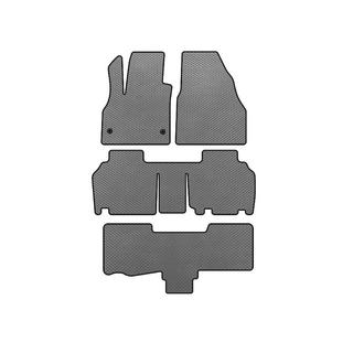 Alfombrillas EVA (3 Filas, 5 Puertas/7 Plazas, Gris) Renault Kangoo 2008–2020