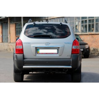 Barra Trasera AK002 (Acero Inoxidable) Hyundai Tucson JM 2004- foto 1