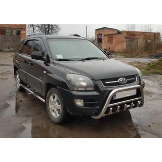 Defensa Delantera WT003 (Acero Inoxidable) Kia Sportage 2004-2010 foto 3
