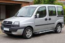 Fiat Doblo I 2001-2005 Estribos Laterales Sunrise (2 uds., Aluminio) foto 1
