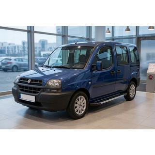 Estribos Laterales RedLine V1 (2 uds., Aluminio) Fiat Doblo I 2001-2005 foto 1
