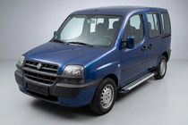 Fiat Doblo I 2001-2005 Estribos Laterales Line (2 uds., Aluminio) foto 1