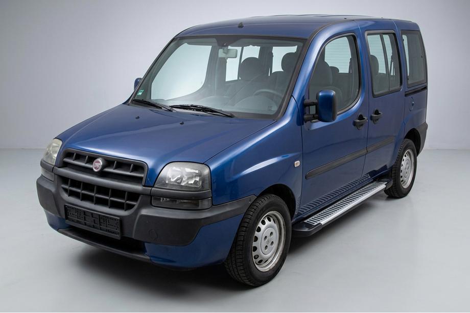 Fiat Doblo I 2001-2005 Estribos Laterales Line (2 uds., Aluminio) Image