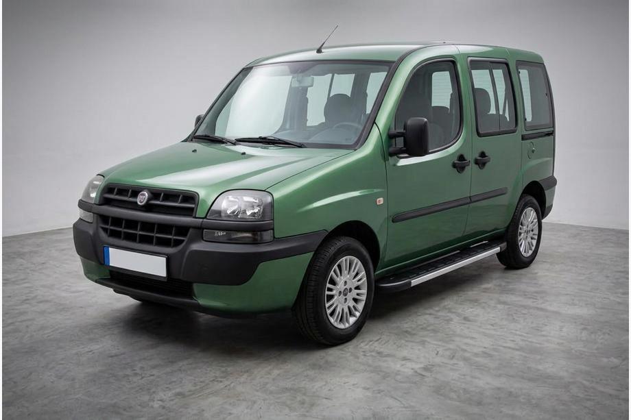 Fiat Doblo I 2001-2005 Estribos Laterales Duru (2 uds., Aluminio) Image