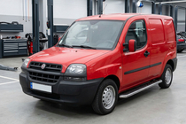 Fiat Doblo I 2001-2005 Estribos Laterales Maydos V1 (2 uds., Aluminio y Acero Inoxidable) foto 1